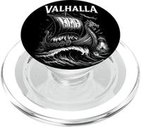Runas vikingas Nordmann Boot Walhalla Mitología nórdica PopSockets PopGrip para MagSafe