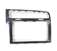 RUNAUP Bisel de Pantalla MIB Gris Cepillado Compatible con VW Golf 7,5 Golf 7 MK7 8 Pulgadas/9,2 Pulgadas Piano Negro MIB Marco Panel de Radio Marco Decorativo (Color : 8 Inch Grey)