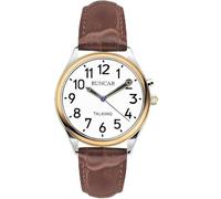 RUNCAR Reloj parlante en inglés americano que habla con hora clara y fuerte, fecha y hora de alarma, reloj de voz grande y claro para personas mayores, con discapacidad visual o ciegas, reloj parlante