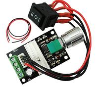 RUNCCI-YUN 6V 12V 24V 3A DC Motor Speed Control Controller,Controlador de Velocidad del Motor PWM de Control del Motor deVelocidadAjustable Interruptor Reversible Regulador