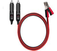 RUNCCI-YUN -Macho a Macho Enchufe Mechero,Mechero Conector 12v Macho,Mechero Conector Extensión,10 A, 12 V, 24 V con Luces LED Enchufe mechero, para Coche Inverter, Bomba de Aire, eléctrico Taza