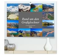 Rund um den Großglockner (hochwertiger Premium Wandkalender 2026 DIN A2 quer), Kunstdruck in Hochglanz: Die schönsten Plätze am Großglockner