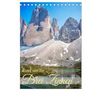 Rund um die... Drei Zinnen (Tischkalender 2027 DIN A5 hoch), CALVENDO Monatskalender: Beeindruckende Landschaftsbilder - perfekt für Fans alpiner ... Erinnerung an einen Besuch der Drei Zinnen.