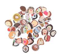 Rundago 52 Piezas Pegatinas Infantiles, Pegatinas Carpincho, Pegatinas Erizo, Pegatinas Dragón, Pegatinas Autoadhesivas Para álbum de Recortes Diy, Portátil, Agenda, Diario, Cuadernos (Erizo)