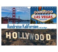 Rundreise Kalifornien mit Las Vegas (Wandkalender 2027 DIN A4 quer), CALVENDO Mo