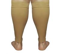 Runee - Manga de compresión extra ancha para pantorrilla - Apoyo para piernas anchas, manga de compresión para dolor de pantorrilla y espinillas, alivio de hinchazón, varices venas, DVT