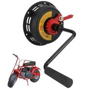 Runfarr Conjunto de Arranque de Retroceso para Motocicleta, para Mini Bicicleta Coleman B200R CT200U de 200cc, relé de Motor GX160 de Arranque sin tracción, Color Negro