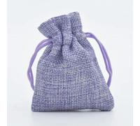 RUNGG 50 unids/lote 7x9 9x12 10x14 13x18 15x20cm bolsas de yute bolsa con cordón de regalo de Navidad bolsas de embalaje de regalo de lino de algodón bolsa de almacenamiento de joyas