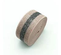 RUNGG Bandas elásticas de 2,5-5cm, Cinta elástica para Cintura, Correas de látex, Bolsas, Pantalones, Tela, Accesorios de Costura DIY, Banda de Goma de 1 Metro
