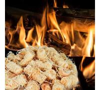 Runheo Encendedor de lana de madera y cera de parafina, 20 kg, aprox. 1500 unidades para barbacoa, chimenea, hoguera, versátil para jardín, terraza, camping, barbacoa