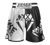 Runhomal Pantalón corto de boxeo para niño MMA Kick-Boxing Entrenamiento Fitness Lucha Pantalón corto deportivo Kick Boxing Entrenamiento Grappling Muay Thai Combate 3-16 años, Tipo G, 11-12 Años