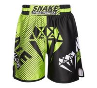 Runhomal - Pantalones cortos de boxeo para niño, MMA Kic-Boxing, fitness, entrenamiento de lucha, pantalones cortos de deporte, kick boxeo, entrenamiento, Grappling Muay Thai Combat 3-16 años, tipo E
