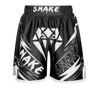Runhomal - Pantalones cortos de boxeo para niño, MMA Kic-Boxing, fitness, entrenamiento de lucha, pantalones cortos de deporte, kick boxeo, entrenamiento, Grappling Muay Thai Combat 3-16 años, Tipo L