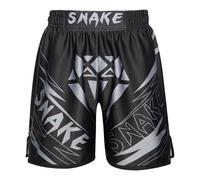 Runhomal - Pantalones cortos de boxeo para niño, MMA Kic-Boxing Fitness Training Fight cortos de deporte kick boxeo, entrenamiento Grappling Muay Thai Combat 3-16 años, Tipo N, 15-16 años