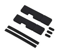 RunJRX Espuma estabilizadora de Teclado Poron, Espuma de Barra espaciadora, 7 Piezas de Almohadillas silenciadoras estabilizadoras de Teclado para Teclado mecánico (Compatible con 6.25U/7U)