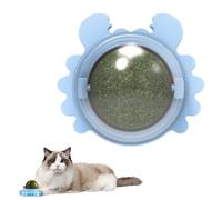 Runkoyea Bolas de Hierba gatera para Pared de Gatos - Forma Gato Bolas comestibles Juguetes Catnip Pared Rodillo para Gatos lamer | de Hierba gatera para Masticar Dientes, Juguetes