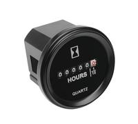Runleader Medidor de horas mecánico, AC110V a 250V, diseño impermeable para cortadora de césped, generador, compresor, recortadora de hojas, etc.
