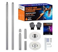 runmaster Professional Dancing Pole Bastón de Baile Profesional, Mujeres, Metalizado