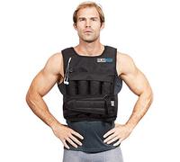 RUNmax rf20nop Run Fast - Chaleco lastrado, peso de 5,4 a 63,5 kg, sin hombreras, 9 kg, negro