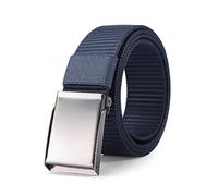 RUNMIND Cinturones deportivos unisex de nailon, cinturones de liberación rápida con hebilla de metal, cinturón ajustable para jeans, ver fotos, 95 cm