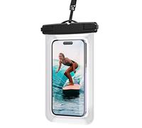 RUNMKUO Funda Impermeable Móvil IPX8 Universal,Bolsa para Móvil Estanca a Prueba de Agua para iPhone 14 13 12 Pro MAX 11 XR X 8 7 Galaxy Note 20 S20 Huawei Mate40 Pro hasta 7''