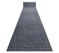 Runner - Alfombrilla antideslizante 100 cm VECTRA 902 exterior interior gris claro 100x420 cm