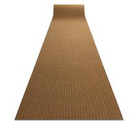 Runner - Alfombrilla antideslizante CEYLON exterior interior coco marrón 0226 100cm 100x370 cm