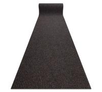 Runner - Alfombrilla antideslizante GIN 7053 exterior interior liverpool marrón 200 cm 200x200 cm