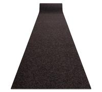 Runner - Alfombrilla antideslizante VIGOR exterior interior marrón oscuro 0300 100cm 100x1250 cm