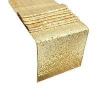 Runner de Mesa de Lentejuelas, Cubierta del Corredor de la Mesa Rectángulo Fibra Poliéster Decoraciones de Pieza Central de Mesa Comedor para Decoración Boda Banquete (30*300)
