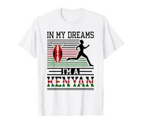 Runner Dreams Im A Kenyan, Jogging Maratoner Divertido Correr Camiseta