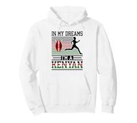 Runner Dreams Im A Kenyan, Jogging Maratoner Divertido Correr Sudadera con Capucha