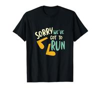 Runner Juego de Palabras Lo sentimos, Tenemos Que Correr Camiseta gráfica económica