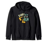 Runner Juego de Palabras Lo sentimos, Tenemos Que Correr Sudadera con Capucha