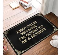 Runner Keep Calm Because I'm Going To Be A Mommy, With Cushion Floor