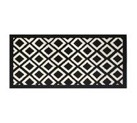 Runner Rug for Kitchen, Plaid Non-Slip Kitchen Mats, Ergonomic Kitchen Rugs, Waterproof Floor Carpet Washable Soft Standing Mats for Home and Kitchen, 17.72x27.56 Inches