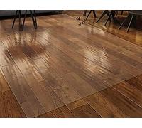 Runner Rug Heavy Duty Floor Protector Hallway Runner Hard Floor Chair Mat Transparent Matte Floor Protector Pads, Clear Vinyl Plastic Floor Chair Mats Area Rugs for Bedroom/Dining Rome/Stairs, 2mm Thi