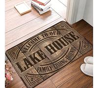 Runner Welcome To Our Lake House - Para pasillo antideslizante