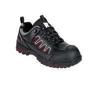 RUNNEX S3 seguridaditshalbzapato LightStar negro/rojo EUR 36
