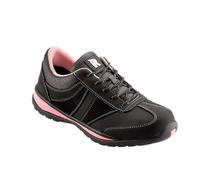 RUNNEX Zapato de seguridad para mujer S2itshalbzapato GirlStar Negro/Rosa EUR 41