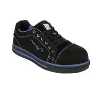 RUNNEX Zapato de seguridad para mujer S3-ESDitshalbzapato GirlStar negro/morado EUR 35