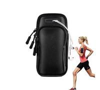 Running Armband Bag - Mobile Arm Pouch, Fitness Phone Sleeve | Water Resistant Nylon Construction Compact 18x9.5cm Size, Touch Friendly Screen Access, Stable Comfort Support Cycling Walking A