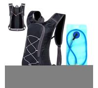 Running Backpack, Hydration Pack, 16,92 pulgadas Runninng Chaleco | Outdoor Multipurpose Hidraation | Portable Hydratioon Pacck with Elastic Cord, Skin-Friendly Packk 2L Water Bladder for Men Women