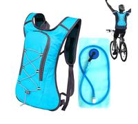 Running Backpack, Hydration Pack, 16,92 pulgadas Runninng Chaleco | Outdoor Multipurpose Hidraation | Portable Hydratioon Pacck with Elastic Cord, Skin-Friendly Packk 2L Water Bladder for Men Women