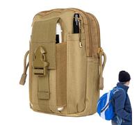 Running Camouflage Waist Pack - Oxford Cloth Utility Belt Bag | Fanny Pack Outdoor Hiking Belt Bag | Large Capacity Camping Hiking Waist Bags for Travel, Hunting