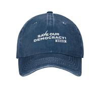 Running Caps Save Defend Our Democracy Vote Election Campaign Casual Mesh Cap Baseball Hats For Tennis Gym Men Ligera Gorra De Malla Casuales Gorra Dad para Running Tenis Adulto