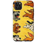 Running Cartoon Dogs Colorful Funny Pet Lover Design Carcasa para iPhone 11 Pro MAX