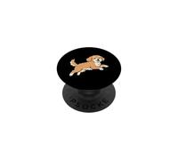 Running Cavapoo Dog Breed Mom Pet Lovers Owner PopSockets PopGrip Adhesivo