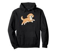 Running Cavapoo Dog Breed Mom Pet Lovers Owner Sudadera con Capucha