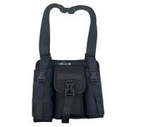 Running Chest Pack- Waterproof Storage Efficiency, 10.63 Inch Nylon Oxford Bag, Portable Carrying Device with Adjustable Straps | Cycling Gear For Commuters Outdoor EnthusiastsMochila para co
